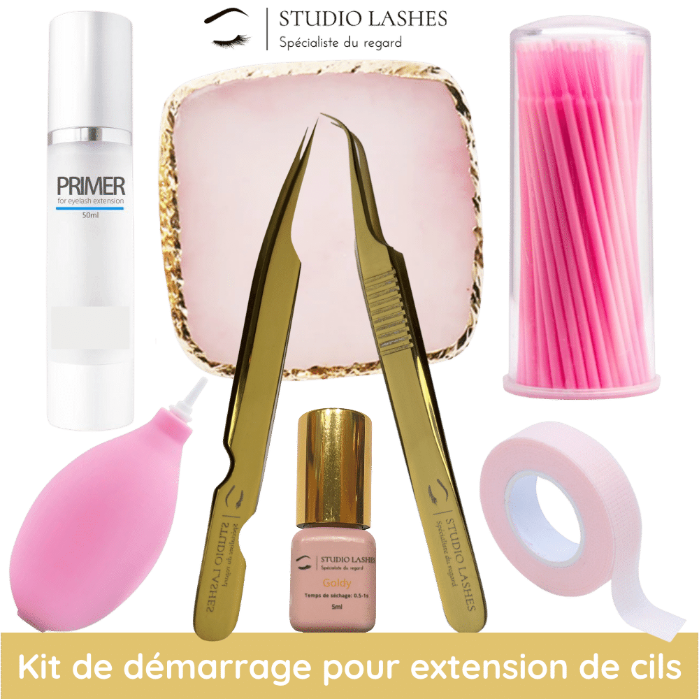 Kit de démarrage pour extension de cils <br> Matériels