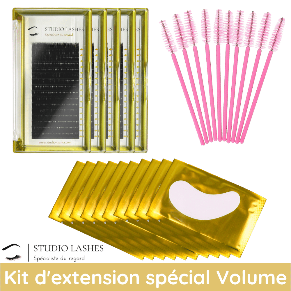 Kit d'extension de cils professionnel <br> Spécial Volume